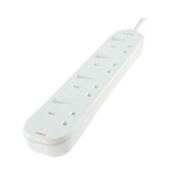 Masterplug 13A 4-Gang Switched  Extension Lead  2m