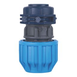 Flomasta  MDPE Copper Adaptor 25mm x 22mm