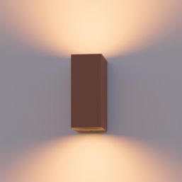 Calex Bergamo Outdoor Up & Downlight Rust