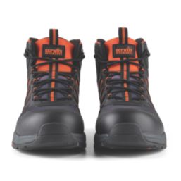 Scruffs Glide Size 11  Black/Orange Water-Resistant  Safety Boots
