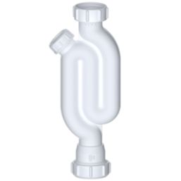 Viva Fixed 32mm Basin 1¼" Straight Through Trap