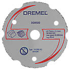 Dremel DSM500 Wood/Plastic Compact Saw Cutting Wheel 3" (77mm) x 2mm x 11.1mm