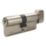 Smith & Locke Fire Rated 1 Star Thumbturn Thumbturn Lock 35-35 (70mm) Satin Nickel