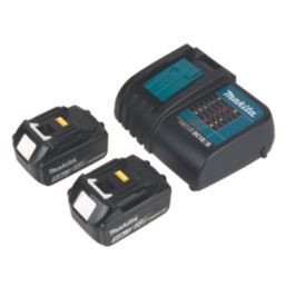 Makita DHP485STJ 18V 2 x 5.0Ah Li-Ion LXT Brushless Cordless Combi Drill