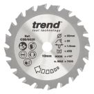 Trend CSB/8520 Wood Thin Kerf Circular Saw Blade for Cordless Saws 85mm x 10mm 20T