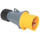 Amphenol 16A 2P+E Straight Plug 110V