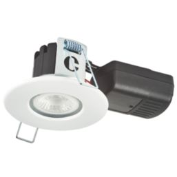 Collingwood H2 Lite 500 Fixed  Fire Rated LED Downlight Matt White 5W 500lm