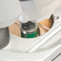 Trend C121X1/4TC 1/4" Straight Bearing-Guided Template Profiler 12.7mm x 25.4mm