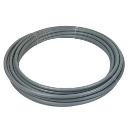 Push-Fit Polybutylene Barrier Pipe 22mm x 25m Grey