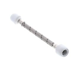 Hep2O Push-Fit Connection Flexible Tap Connectors 22mm x 22mm x 300mm 2 Pack