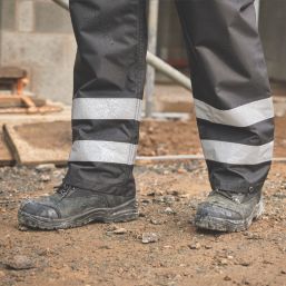 Site Wallinger Waterproof  Overtrousers Black Medium 34" W 29" L