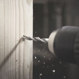 Erbauer  Straight Shank Double-Flute Brad Point Wood Drill Bit Set 8 Pieces