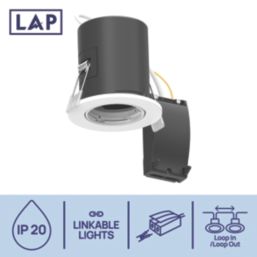 LAP Juventas Tilt  Fire Rated Downlight White