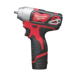 Milwaukee M12 BIW14-202C 12V 2 x 2.0Ah Li-Ion RedLithium  Cordless Sub Compact Impact Wrench