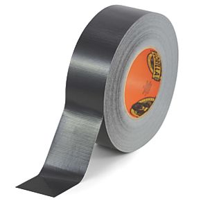 2 X ROLLS X 48MM X 11M WATERPROOF GORILLA TAPE BLACK & WHITE 2 X ROLLS X 48MM X 11M WATERPROOF GORILLA TAPE BLACK & WHITE
