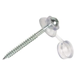 Essentials  Pan  Roofing Screws 4mm x 75mm 20 Pack