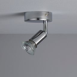 Essentials Sasha Round 1-Light Spotlight Chrome