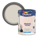 Dulux Walls & Ceilings 5Ltr Egyptian Cotton Matt Emulsion  Paint