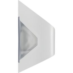 Luceco Prysm
 Outdoor LED Solar-Powered Wall Light, USB Rechargeable With PIR Sensor White 600lm