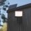 Lutec Sunshine Outdoor LED Solar-Powered Floodlight With PIR Sensor Dark Grey 800lm