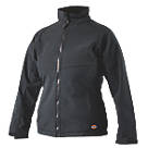 Dickies Foxton Womens Softshell Jacket Black Size 8-10