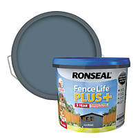 Ronseal  Fence Life Plus Shed & Fence Treatment Cornflower 9Ltr