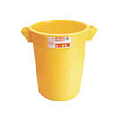 Red Gorilla  Polyethylene Bucket Yellow 50Ltr