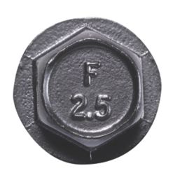 FastenMaster TimberLok Hex Double-Countersunk Self Drilling Structural Timber Screws 6.3mm x 65mm 12 Pack