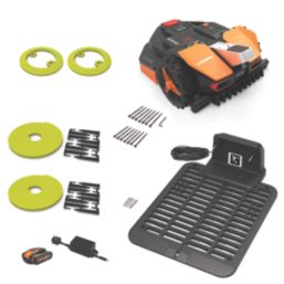 Worx 20V 2.0Ah Li-Ion PowerShare Brushless Cordless 18cm Landroid Vision WR202E S250 Robotic Lawn Mower