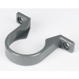 FloPlast  Pipe Clips Grey 32mm 20 Pack