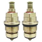 Flomasta 1/2" BSP Full Turn Brass Threaded Tap Glands Pack