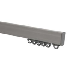 Renaissance Rigid Curtain Track Silver 100cm