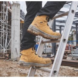 Site Assert Size 7  Tan Waterproof  Safety Boots