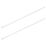 Essentials Non Fire Rated Easy Release Cable Ties Natural 50cm x 0.85cm 100 Pack