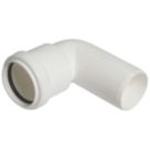 FloPlast Push-Fit 90° Conversion Bend White 90° 40mm