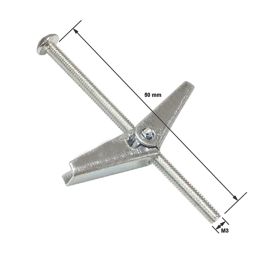 Easyfix Spring Toggles 3mm x 50mm 20 Pack