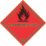 "Flammable Gas" Diamond 100mm x 100mm