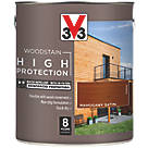 V33  High-Protection Exterior Woodstain Satin Mahogany 2.5Ltr
