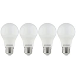 Sylvania ToLEDo 840 SL4 E27 GLS LED Light Bulb  806lm 8W 4 Pack