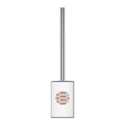 Swirl Swindale Toilet Brush & Holder Chrome