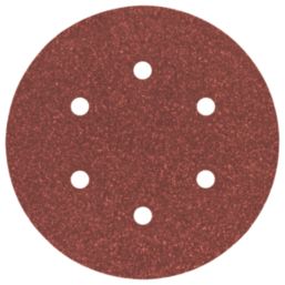 Bosch C430  80 Grit 6-Hole Punched Multi-Material Sanding Discs 150mm 5 Pack