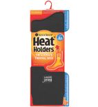 SockShop Heat Holders Reinforced Socks Black Size 12-14 - Screwfix