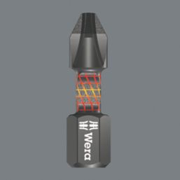 Wera Impaktor 867/1 1/4" 25mm Hex Shank TX20 TriTorsion Diamond Coated Bits 15 Pack