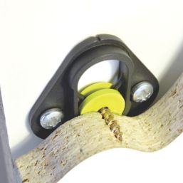 Button-Fix Type 1 Panel Fixing Set Charcoal Black & Lime Green 30 Pieces