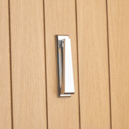 Hardware Solutions Door Knocker Contemporary Satin Chrome 40mm x 165mm