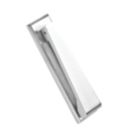 Hardware Solutions Door Knocker Contemporary Satin Chrome 40mm x 165mm
