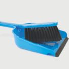 Hillbrush Dustpan & Soft Banister Brush Set Blue