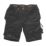 Scruffs Trade Flex Womens Holster Work Shorts Black Size 20