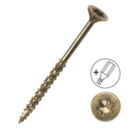 Turbo TX  TX Double-Countersunk  Multipurpose Screws 5mm x 100mm 100 Pack