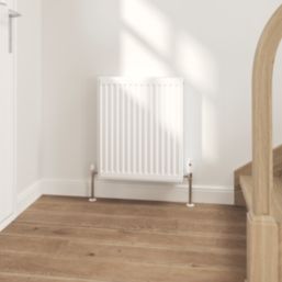 Flomasta 600mm x 500mm 2916BTU White Type 22 Convector Radiator